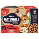 Webbox Cat Wet Food Naturals Meat Seliction 1-7 Years 12x100g