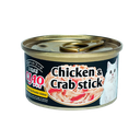 Ciao Cat Wet Food Chicken Fillet And Crab Stick In Jelly 70g