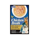 INABA Chicken Broth Cat Soup Chicken & Tuna Recipe 50g