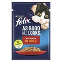 Felix Cat Wet Food Beef 85g