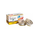Cat Paté with Broth – Pack of 6 Cans × 50g Tuna with Gilt-head Bream – Schesir
