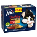 Felix Cat Wet Food Doubly Delicious Countryside Selection 12x100g