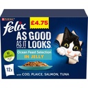 Felix Cat Wet Food Ocean Feast Selection 12x100g