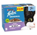 Felix Cat Wet Food Original Mixed Selection +7 12x100g