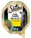 Sheba Cat Wet Food Fine Flakes In Jelly With Chicken 85g
