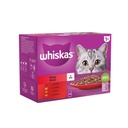 Whiskas Cat Wet Food Meaty Meals In Jelly 12x85g