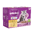 Whiskas Cat Wet Food Poultry (12x85G) 1.02kg