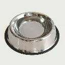 Dog Bowl Stainless Steel With Non-Slip Rubber Base 18Cm