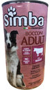 Simba Dog Wet Food Chunks With Veal 1230g