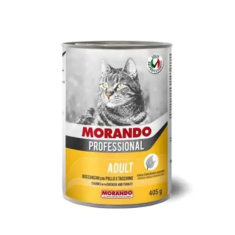 Morando Cat Wet Food Chicken & Liver Chunks 400g