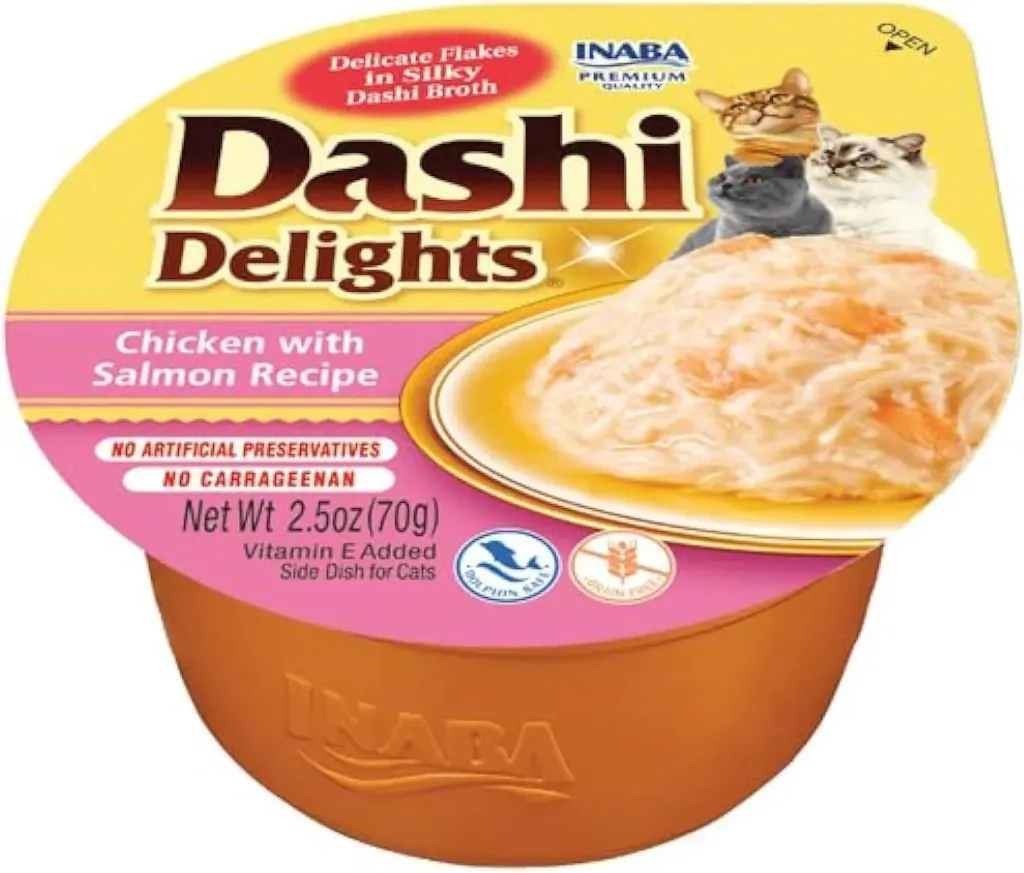 INABA Dashi Delight Cat Wet Food Chicken With Salmon 70g