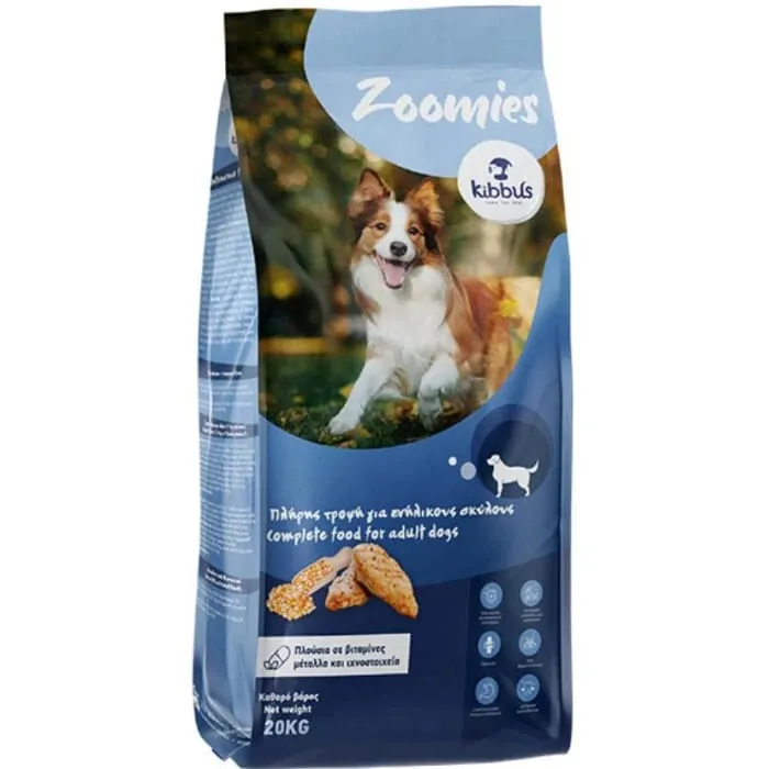 Zoomies dry food for dogs 20kg
