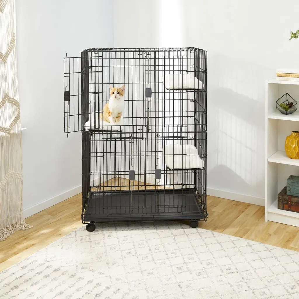 cat cage 3 floors