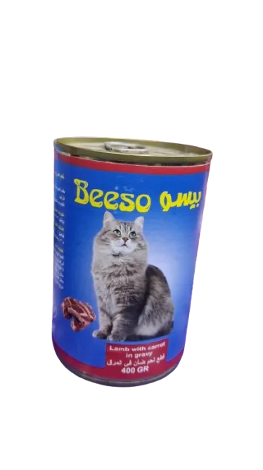 Peso Cat Wet Food Lamb Chunks In Gravy 400g