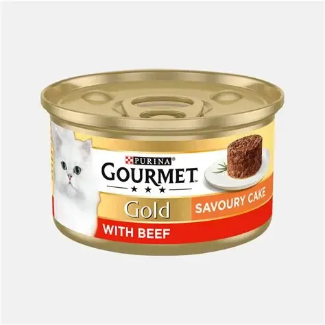 Gourmet gold savoury cake with beef 85g