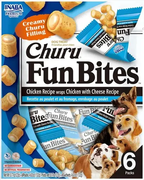 Inaba Churu fun bites for dogs with chicken recipe wraps chicken with cheese recipe 6×22g