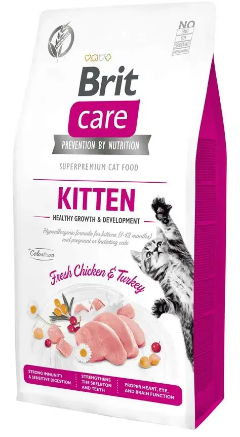 Brit care kitten fresh chicken and turkey 400g
