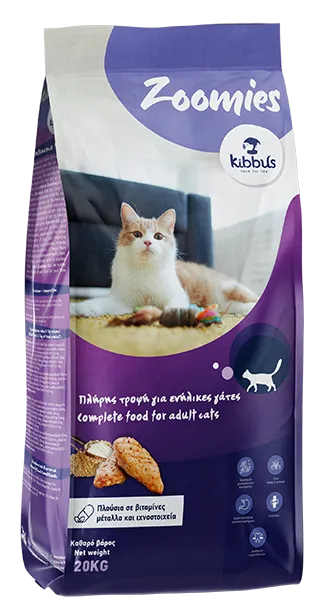 Zoomies dry food for cats 20kg