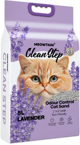 Clean step Cat Litter Lavender 5L