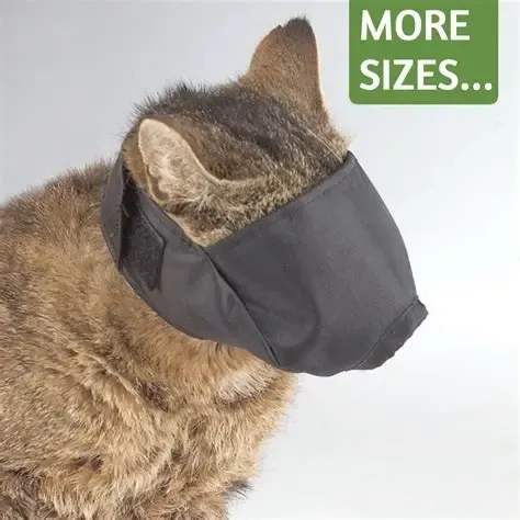 Lined Nylon Cat Muzzles