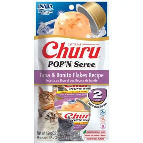 Churu Popn Serve Tuna With Flakes