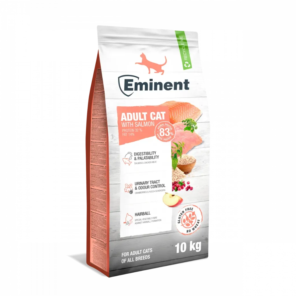 Eminent Adult Cat With Salmon 10Kg