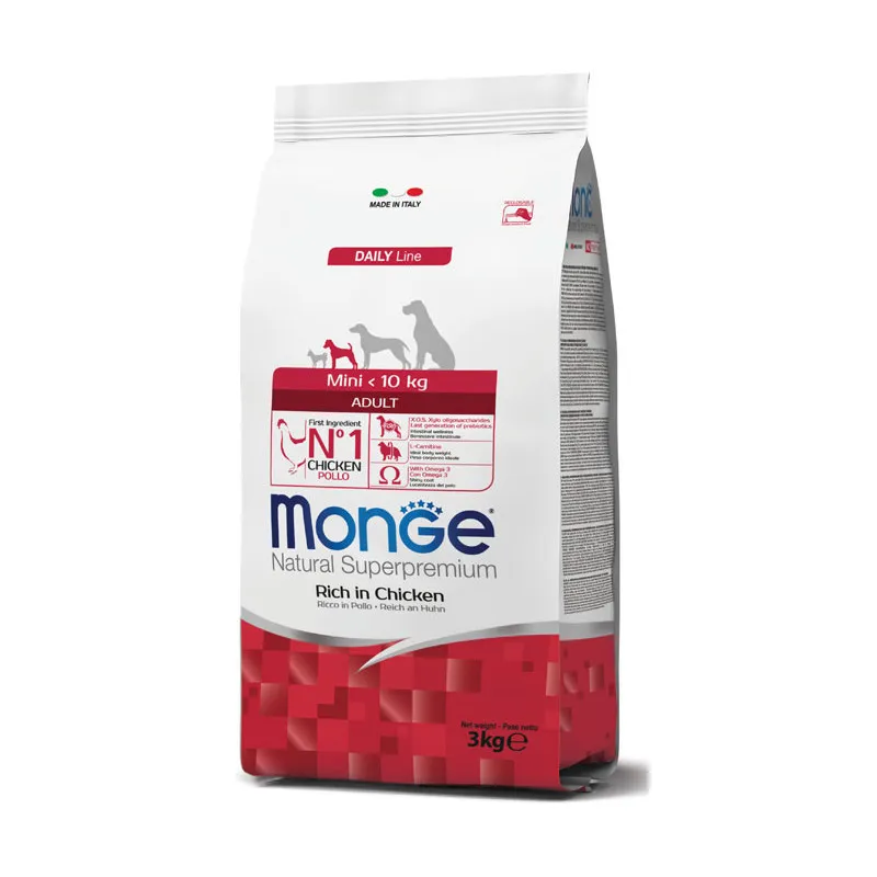 Monge Mini Adult Rice in Chicken 3Kg