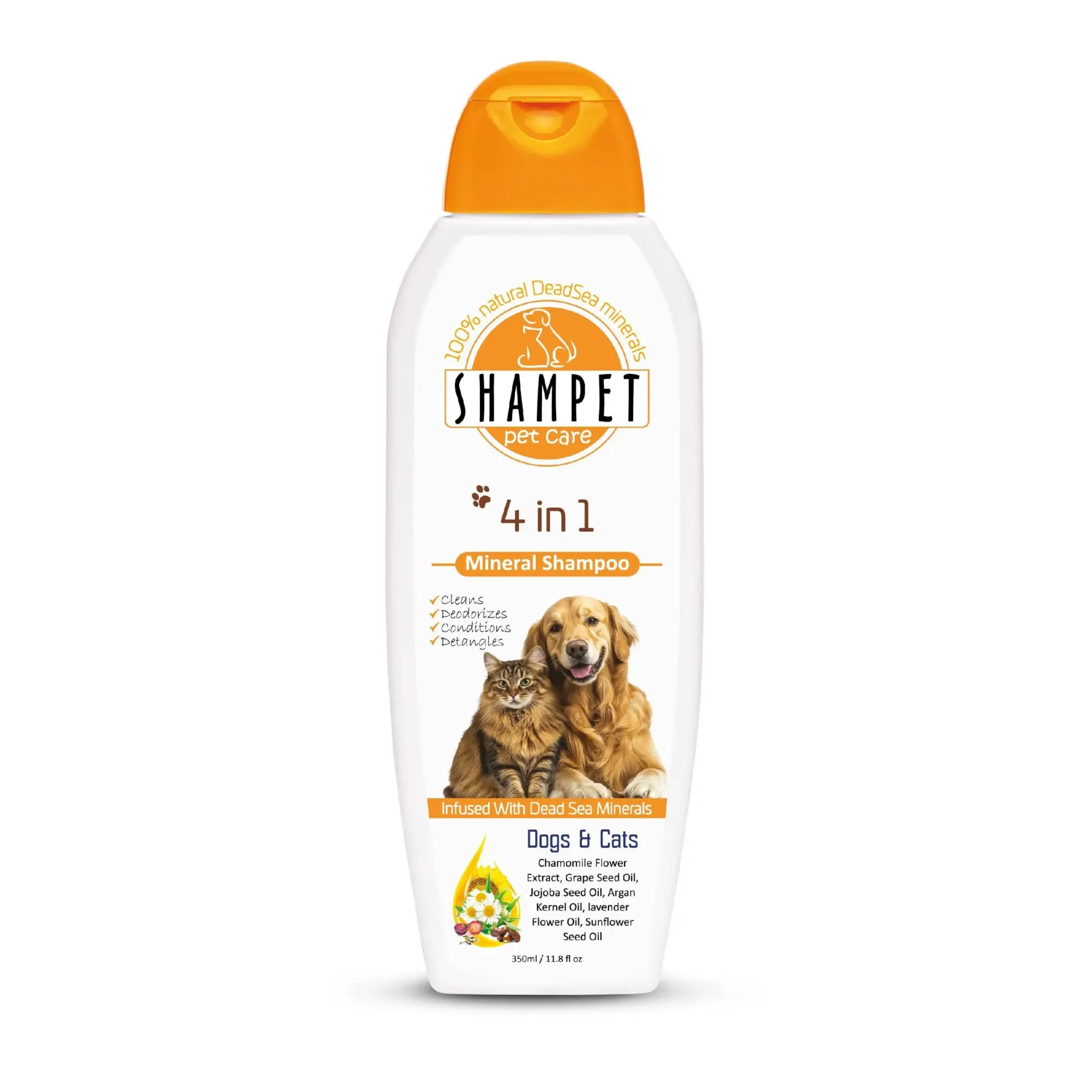 Shampet Cat & Dog Shampoo 4 In 1 350ml