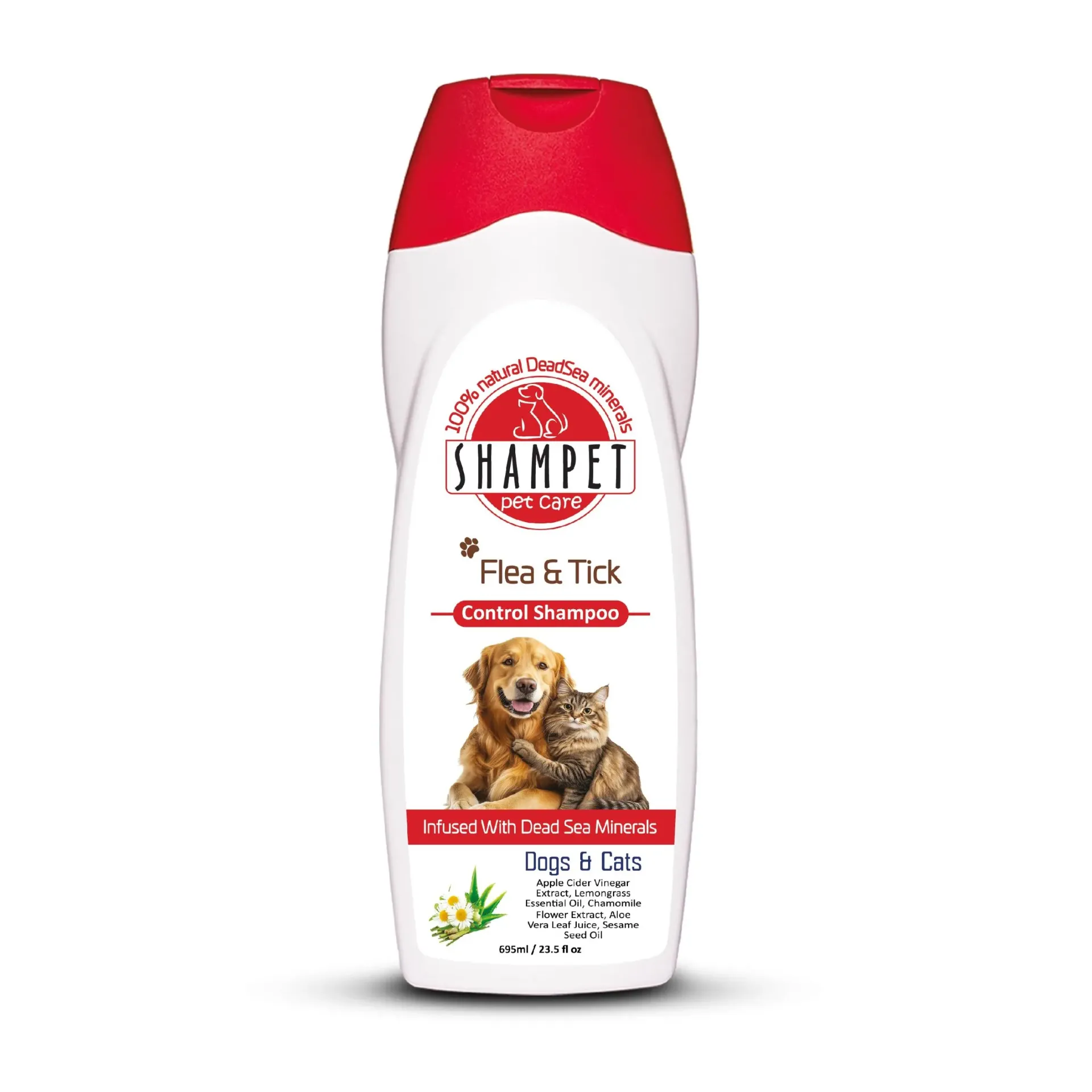Shampet Cat & Dog Shampoo Flea & Tick Control 700ml