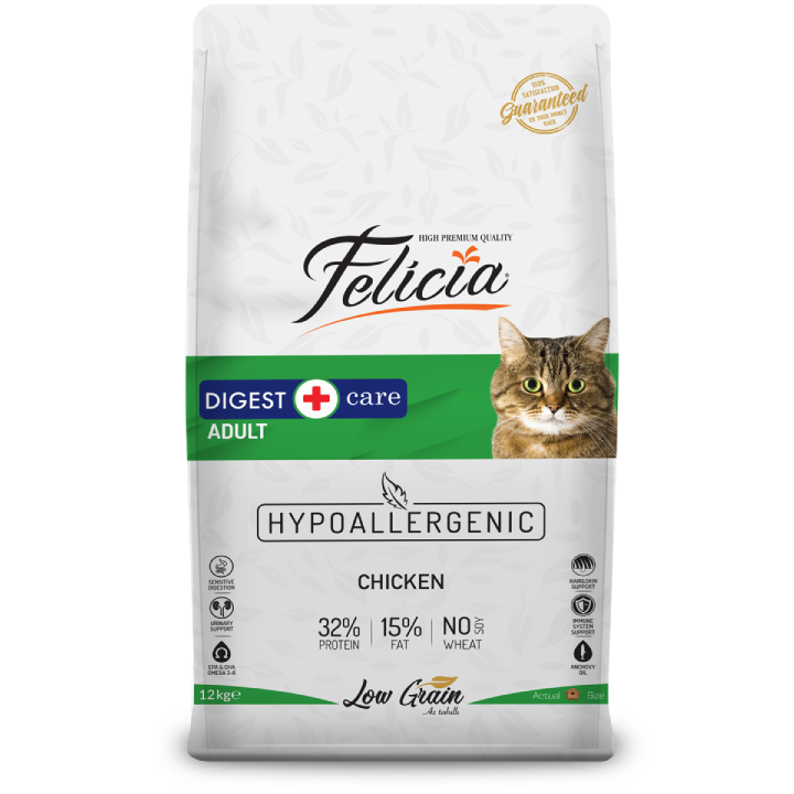 Felicia Cat Dry Food Adult Chicken 12kg