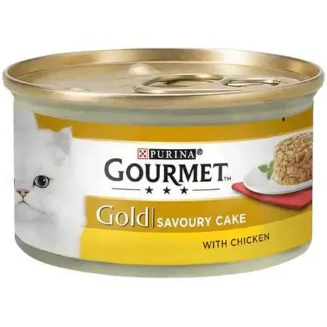Gourmet Gold Savoury Cake With Chicken 85g