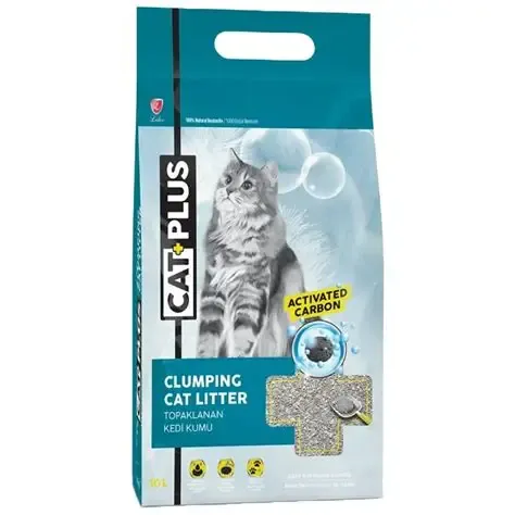 Cat Plus Cat Litter Active Carbon 10l
