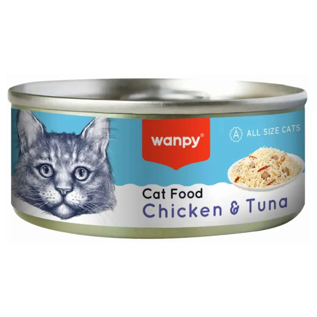 Wanpy Cat Food Chicken & Tuna 95g