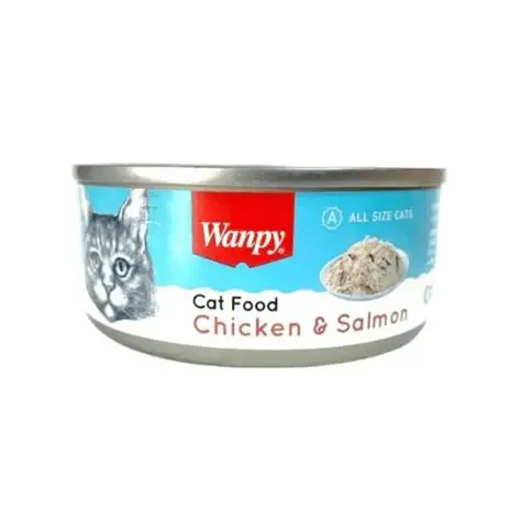 Wanpy Cat Food Chicken & Salmon 95g