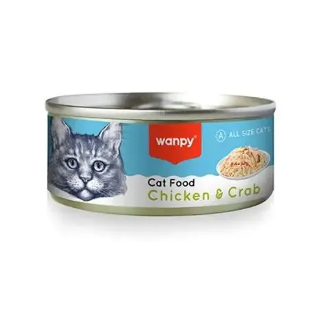 Wanpy Cat Food Chicken & Carb 95g