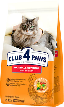 Club 4 paws Cat Dry Food Hairball Control 2kg