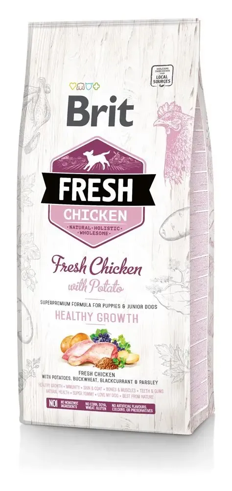 Brit Puppies Food Fresh Fresh Chicken With Botato 2.5 Kg
