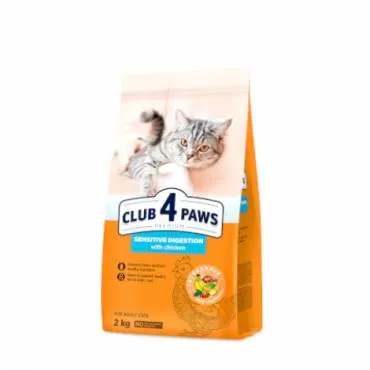 Club 4 paws Cat Dry Food Sensitive Digestion 2kg