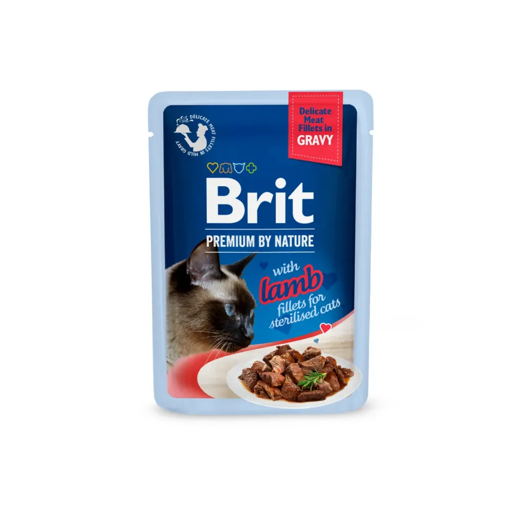Brit Sterilized Plate Gravy With Lamb 85g