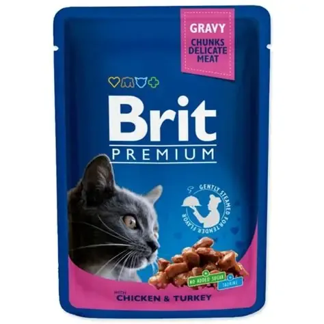 Brit Family Plate Gravy With Chicken & Turkey 100g