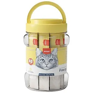 Wanpy Cat Treat Chicken 40x14g