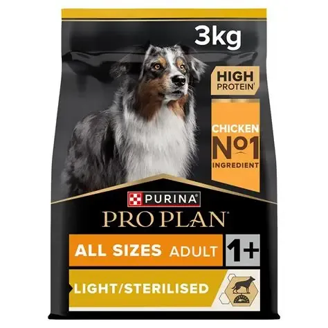 ProPlan Dog Food All Sizes 3Kg