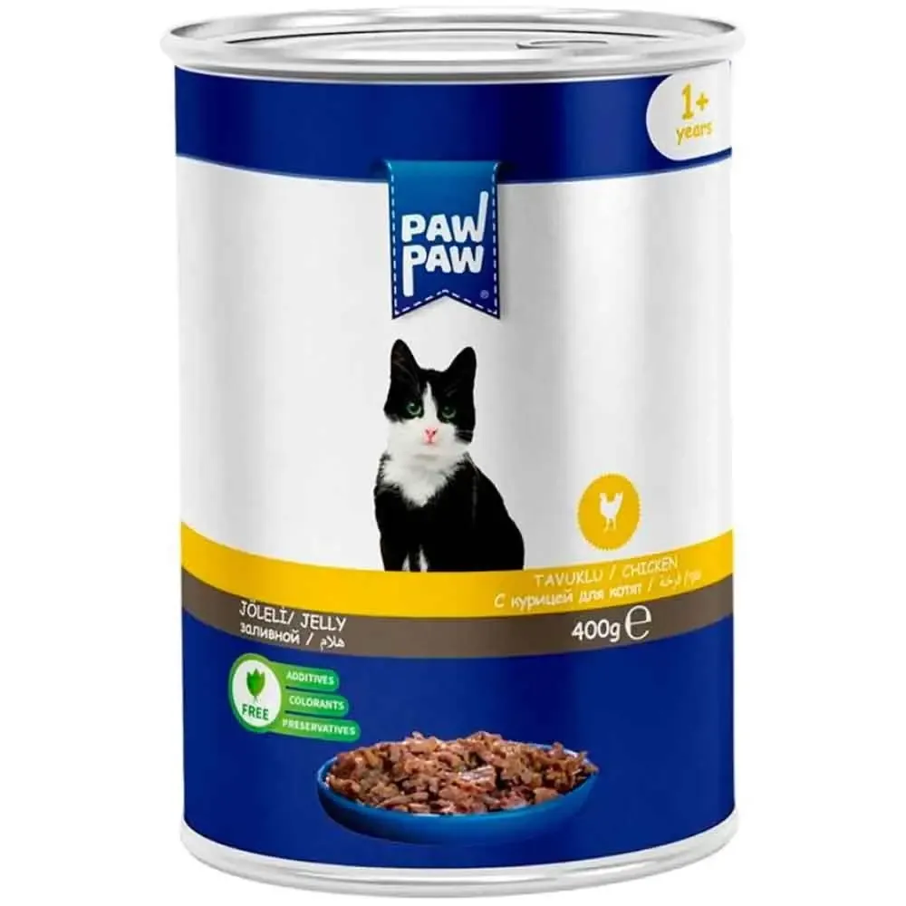 Paw Paw Cat Wet Food With Chicken 400g