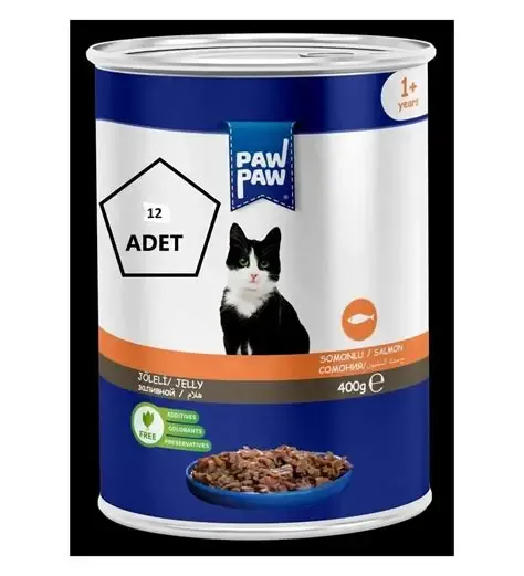 Paw Paw Cat Wet Food With Salmon 400g
