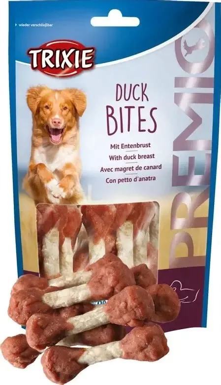 Trixie Treats For Dog Duck Bites 100g