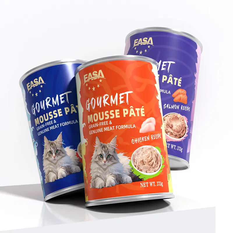 Easa Mousse Pate Cat Wet Food Salmon & Carrot 400g