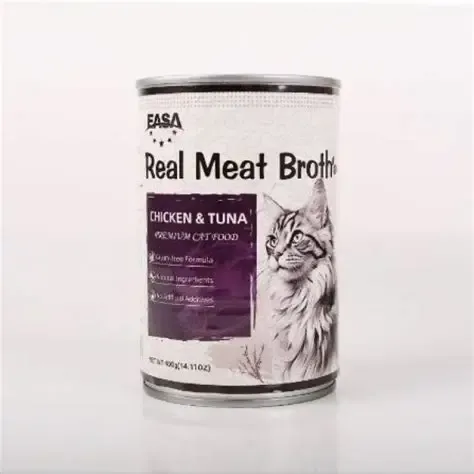 Easa Real Meat Broth Cat Wet Food Chicken & Tuna 400g
