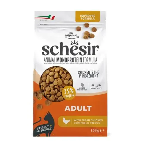 Schesir Cat Food With Chicken 1.5Kg