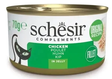 Schesir Cat Wet Food With Chicken In Jelly 70g