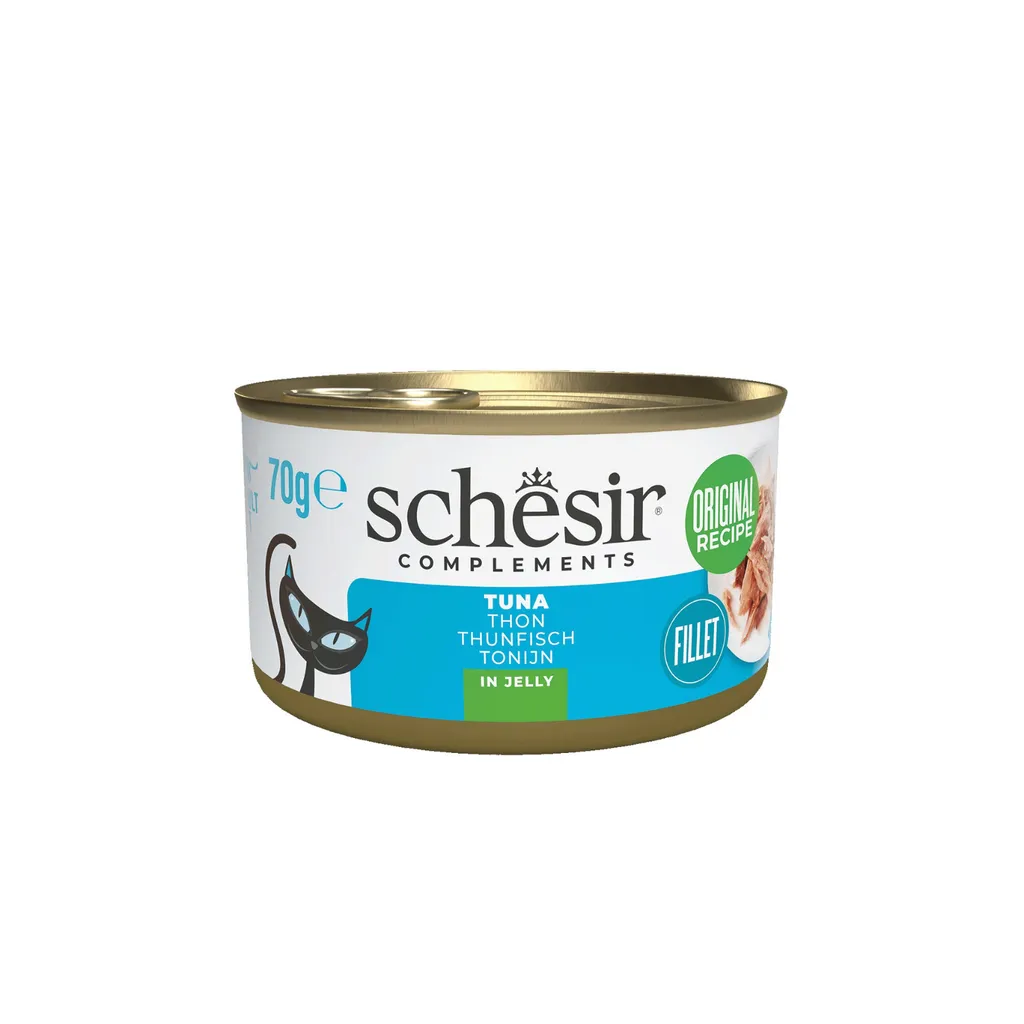 Schesir Cat Wet Food With Tuna In Jelly 70g